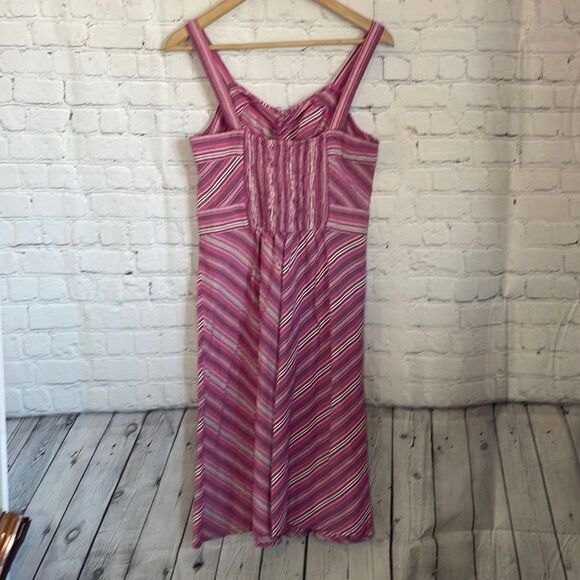 Tommy Hilfiger Women’s Pink Sun Dress size small Knee Length - Picture 4 of 4